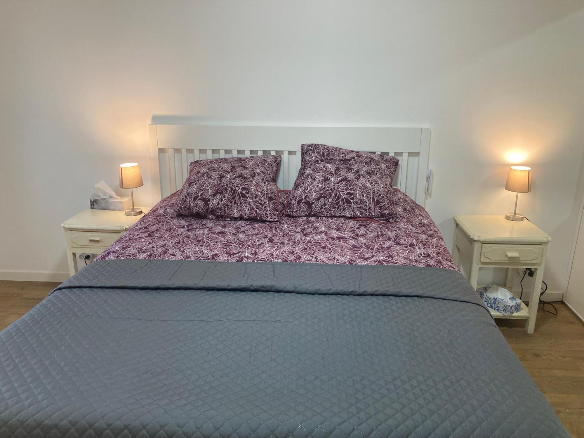 Parentale , Salle De Bain Privee, Acces Plages & Vue Du Salon Dans Partage ,, Master Bedroom, Private Bathroom, Access & Sea View , At Inhabitant's House * Cannes